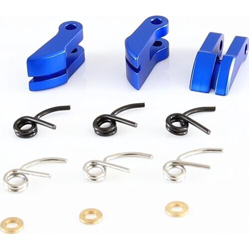 CNC Long-Wear ALU CLUTCH SHOES with SPRINGS for Kyosho MP7.5 777 ST-RR MP9 GT2