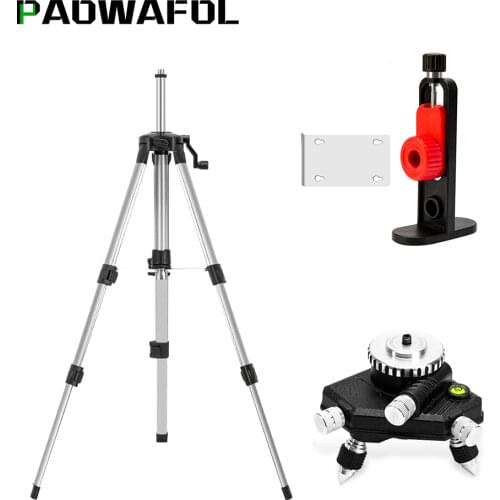Laser Level Tripod Base Wall Bracket 1.2M Adjustable Height Thicken Aluminum Tripod Stand For Self leveling