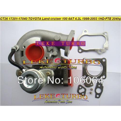 CT12B 17201-17040 17201 17040 17201-74040 Turbo For TOYOTA LandCruiser Land Cruiser HDJ100 1998- Coaster 1HD-FTE 1HDFTE 1HD 4.2L