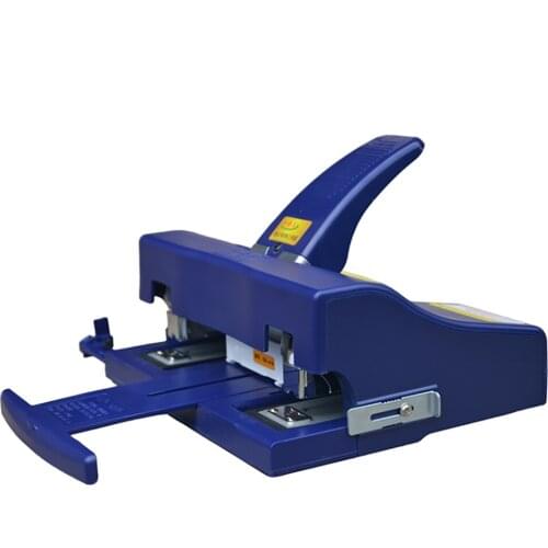 Double Head Stapler Adjustable Spacing 11-14cm Office Dedicated Binder Machine 2-50 Sheets Standard Format Stapler GB-A16
