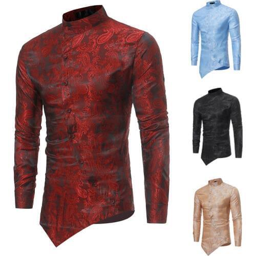 Мужские сорочки FancyQube China At AliExpress