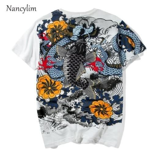 Embroidered Short-Sleeve T-shirt for Woman and Man Loose Big Size Tshirt Girls and Boys Plus Size T-shirts Tee Tops 3XL
