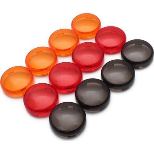 ABS Turn Signal Light Indicator Lens Cover Protector For Harley Rocker Sportster 883 Touring Road King Dyna Heritage Softail