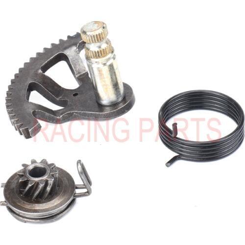Kick starter start gear sprocket spring kit For KTM 50 65 50CC 65CC Mini SR SX Start er