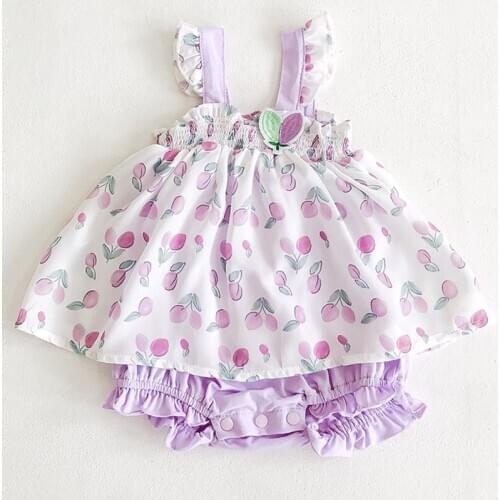 Baby Girl Clothes Sets 0-2Y Newborn Toddler Kids Ruffles Sleeveless Tops Shorts Pants Summer Princess Casual Cotton Baby Outfits