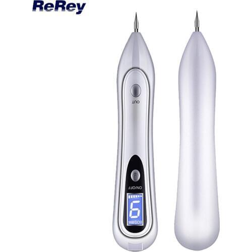 LCD Laser Plasma Pen 9 Level Mole Tattoo Wart Remover Facial Beauty Freckle Tag Dot Dark Spot Removal Face Skin Care Machine