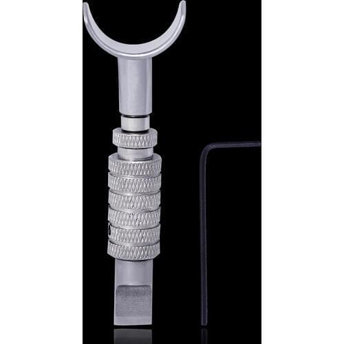 MIUSIE 1PCS Adjustable DIY Manual Rotary Tools Leather Carving Swivel Knife Blade Tools Set otating Leather Engraving Knife