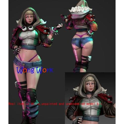 Wong Work Unpainted 1/8 Scale 23cmH 1/6 31cmH 3D Printing Unassembled Garage Kits GK Model Kit Figure Statue TTG-210520-10