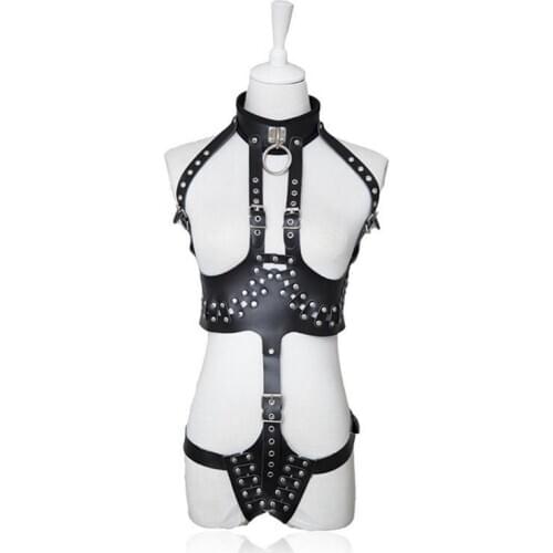 Genuine Leather Clothes Queens Clothing Genuine Leather Stage Props Clothing Sex Toys