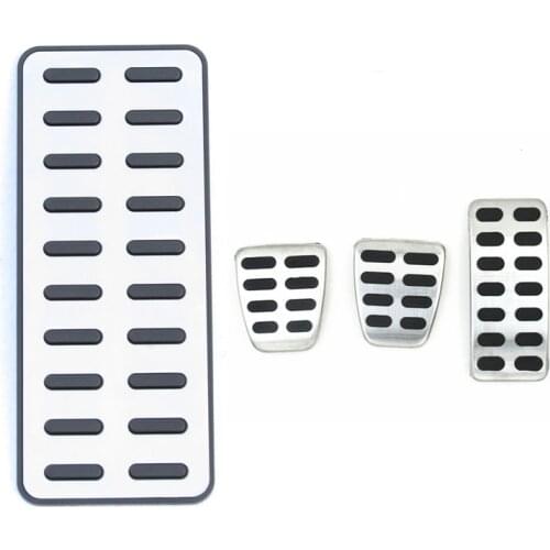 Car Fuel Brake Foot Pedals Rest Pedal for Hyundai Ix25 Creta Accent Verna Solaris for Kia K2 Rio Soul KX3 Parts