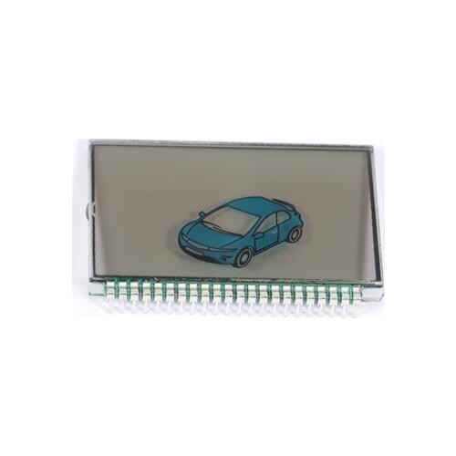 CENMAX ST-7A Russian LCD remote control for CENMAX ST7A 7A LCD keychain car remote 2-way car alarm system