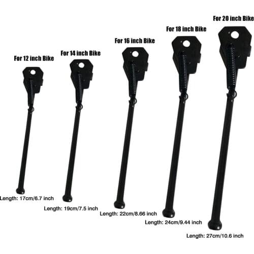 Adjustable Bicycle Kickstand Parking Rack Mountain Bike Support Side Kick Stand Foot Brace Bike Holder Single-Side Stand Parts