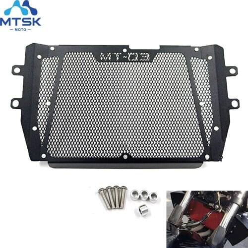 For Yamaha MT-03 MT03 MT 03 FZ 03 2016 2017 2018 Naked bike Motorbike Radiator Grille Grill Guard Cover Protection MT-03 FZ03