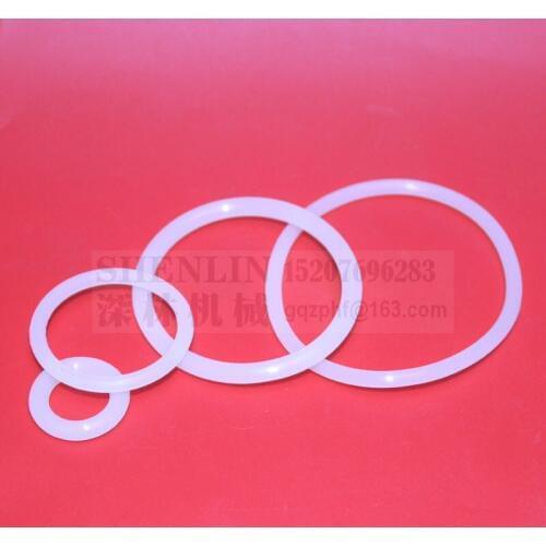Seal ring for filling machine silicone O-ring, stand for high acid stuff 25x5mm, 40x4mm, 60x5mm, 70x4mm, 24x3mm, 30x3mm