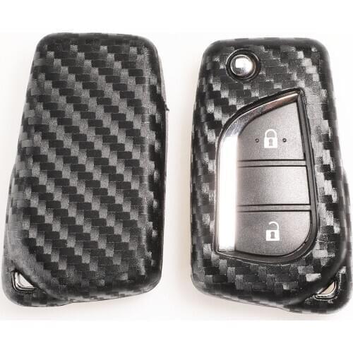 Kutery Remote Car Key Case Silicone Protect Shell For Toyota Auris Corolla Avensis Verso Yaris Aygo Scion TC IM 2015 2016