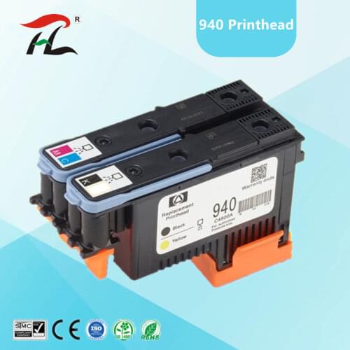 YI LE CAI 2pk Compatible Printhead for HP 940 C4900A Print head for HP940 Pro 8000 A809a 8500A A910a A910n A809n A811a 8500