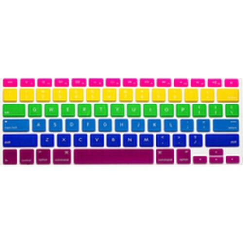 Ultrathin Rainbow Silicone Keyboard Guard Cover Skin Protector for MacBook Pro 13 15 17 USA Standard