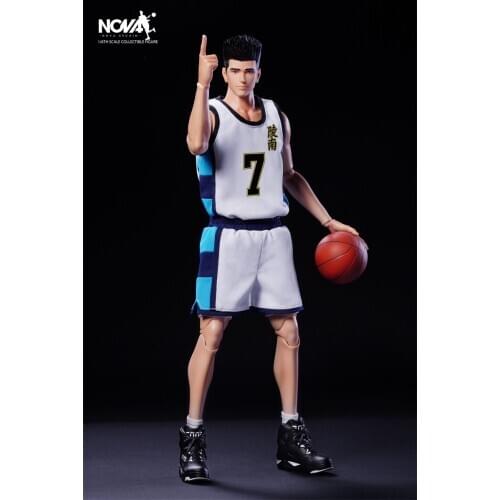 In Stock 1/6 Scale Joint Movable No. 7 Buddha Hedgehog Basketball Player Full Set Figuers NOVA Studio For Collection Child Gift