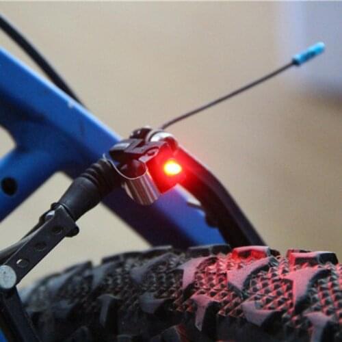 Waterproof Nano Bike Brake Light Safe Indicator Light Bicycle Brake Light Outdoor Biking Hiking Travel Signal Led Bicycle Lights