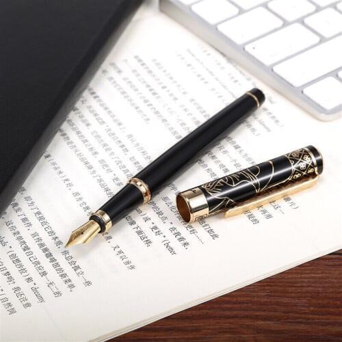 High quality Picasso brand metal fountain pen stationery school office supplies Luxury writing Student School ink pens gift