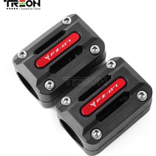 Motorcycle Engine Block Protection Aluminum Guard Bumper Crash Bar 1 Pair For YAMAHA FZ-07 MT-07 FZ-09 All Years Accessories