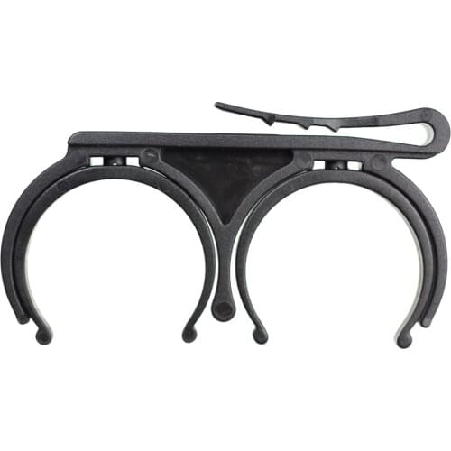 Golf Ball Holder Clip, Ball Holder Clamp for Golf Club Golfer Golf Lover Black Hanging on Belt/Golf Bag