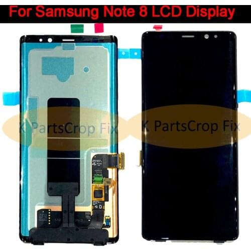 100% tested super amoled lcd dispaly for samsung pro note 8 SM-N9500 SM-N950F lcd display with touch screen digitizer assembly