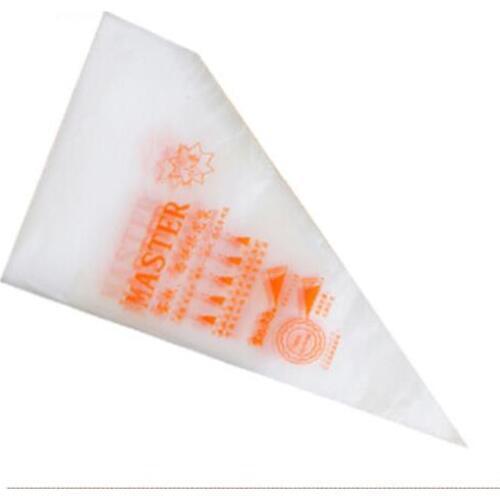 100pcs Disposable Pastry Bags Piping Bag Confectionery Bags For Cream Fondant Cake Decorating Tools Bakeware