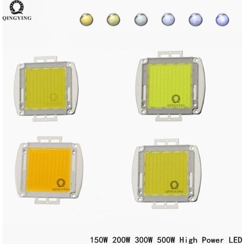 150W 200W 300W 500W High Power LED SMD COB Bulb Chip Natural Cool Warm White 150 200 300 500 W Watt for Outdoor Light