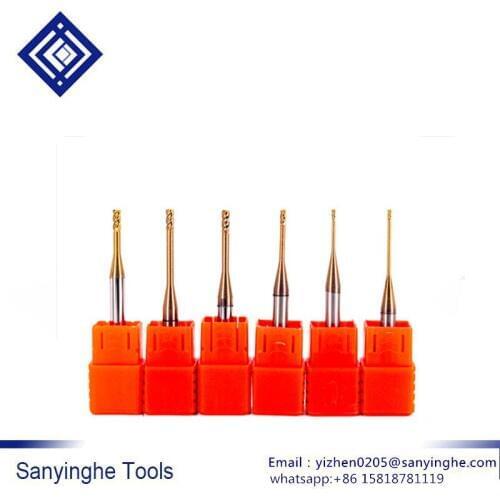 Free shipping 5 pcs/ 58 degrees carbide alloy tungsten steel deep groove milling cutter coated tapered cone cnc milling cutter