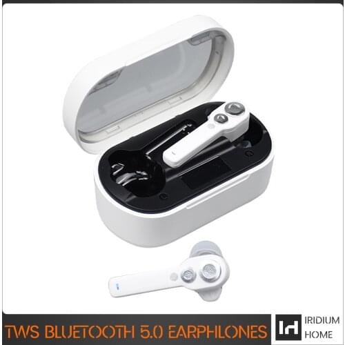 TWS D18 Earphones Charging Box Stereo Sports Waterproof Wireless Bluetooth Headphones 9D fone Headphones for Smartphone Portable