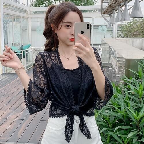 Summer Shrugs For Women Bolero Black White Lace Bridal Stoles Wraps Wedding Coat Shawl Elegant Evening Jacket Cape Mariage