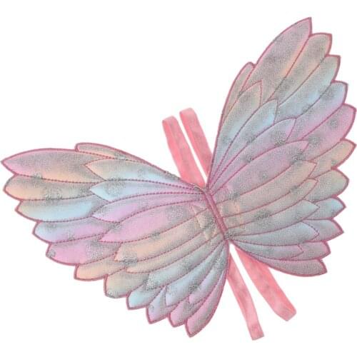 Kids Girls Butterfly Wings Fairy Cape Funny Dress Party Costume Accessories