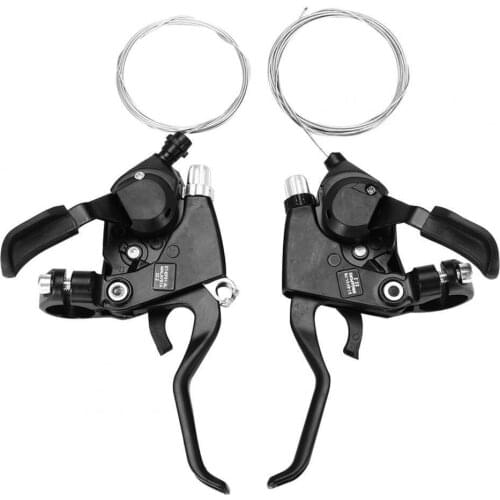 EF51-8 Thumb Shifter Trigger Handle 3x8 Speed Aluminum Alloy Ergonomic Speed Shifter for Mountain Bike