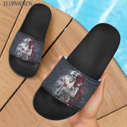 ELVISWORDS Men's Slippers