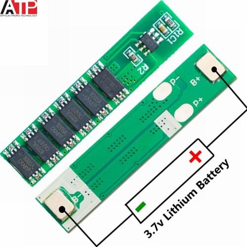 GREAT IT 1S 15A 3.7V Li-ion 6MOS BMS PCM Battery Protection Board PCM for 18650 Lithium Lion Battery