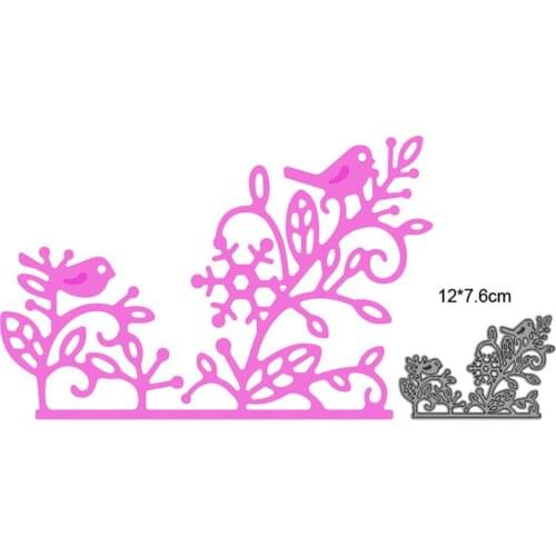 Metal Cutting Dies Stencils dies Cut Mold Flowers Bird Border Scrapbooking dies Embossing dies decoation Paper Craft knife mould