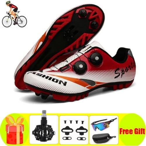 Mtb Cycling Shoes Sapatilha Ciclismo Men Sneakers Women Mountain Bike Self-Locking Breathable Racing Bicycle Bicicleta Carretera
