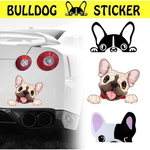 Funny Peeking Dog Car Sticker Wall Windows Decoration Sticker Cute Animal Car Decal Sticker Funny Exterior Accessories Dropship