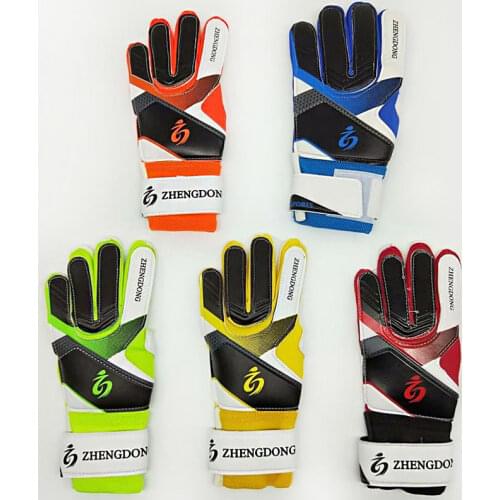 Professional Football Gloves Latex Protection Thickened Soccer Goalie Wrist Guard Gloves Non-slip Goalkeeper Gloves