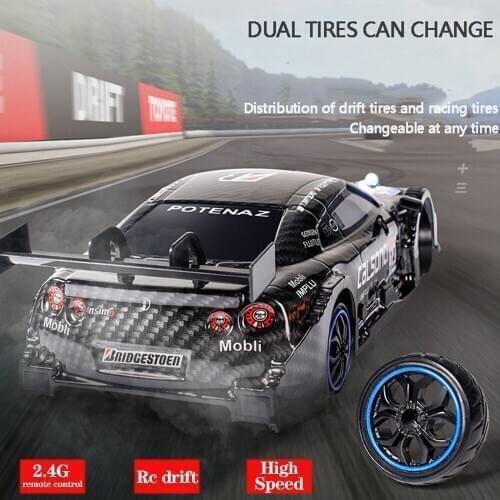 RC Car 1/16 4WD RC Drift Racing Car Championship 2.4G Off Road Rockstar Radio Remote Control Vehicle Electronic Remo Hobby Toys