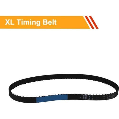 XL Type Closed loop Rubber Drive Belt Length 174/176/178/180/190/192/194XL Timing Belt 10/15mm Belt Width Toothed Belt