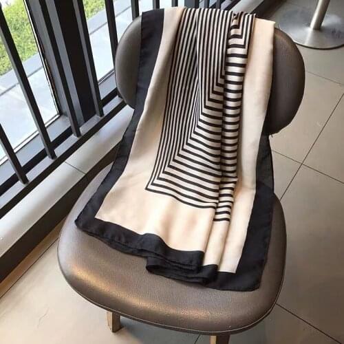 2020 Luxury brand silk scarves Autumn winter women Fashion Print scarf ladies beach big size cotton shawl Popular headcloth