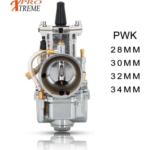Racing 2T 4T Universal Motorcycle Carburetor Carburador For PWK 28mm 30mm 32mm 34mm With Power Jet For Racing Moto