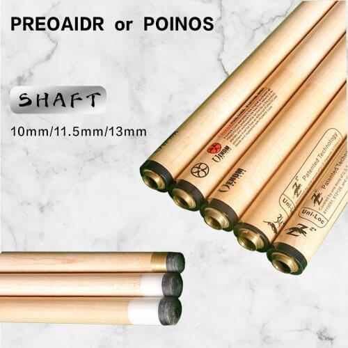 PREOAIDR 3142 Z2 POINOS Billiard Pool Stick Shaft 10mm 11.5mm 13mm Tip 8 Pieces in 1 Tecnologia Shaft Billar Kit Shaft China