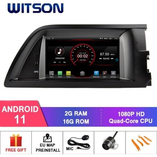 WITSON Quad-core Android 11 car gps For CITROEN C5 stereo RAM Memory Mirror Link car dvd player radio bluetooth navigation