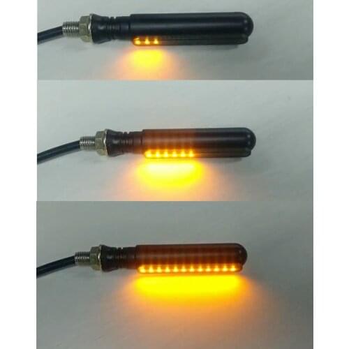 Rear Turn Signal Lights Blinker+Red LED Motorcycle Scooter Strobe Light Hot