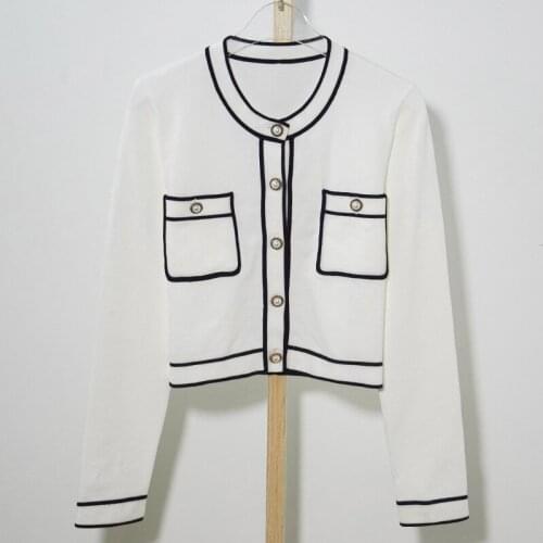 Women Sweater 2021 Fall Winter Knitted Vest Cardigan Two-piece Women Suit