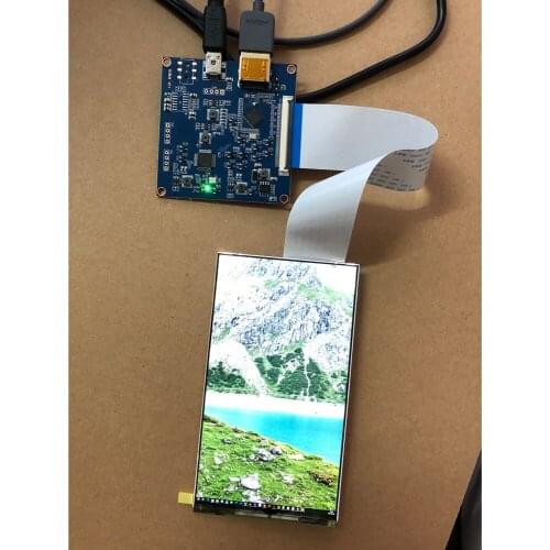 1440x2560 IPS LCD LED Panel Screen 5.5" LS055R1SX04 + Controller Board Kit HDMI-compatible To MIPI diy for 3D printer