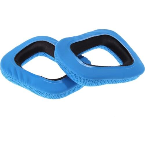 1Pair Replacement Earpads for Logitech G35 High Quality Cushions for Logitech G430 Ear Pads Headphones Earpad Cover for G930 G35